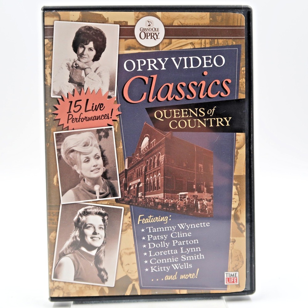 Opry Video Classics Queens of Country DVD Dolly Parton Patsy Cline Loretta Lynn
